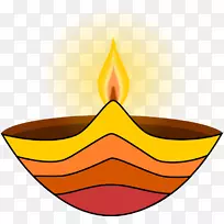 Diwali diya剪贴画-Diwali PNG图像