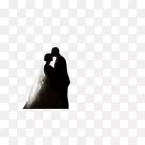 婚礼剪贴画-婚礼情侣透明背景