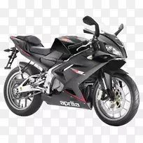 摩托车Aprilia rs 125 RS4 125 Aprilia RSV 4-Aprilia黑色摩托车自行车透明