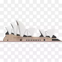 悉尼歌剧院奥斯陆歌剧院建筑-悉尼歌剧院PNG文件