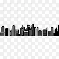 城市：天际线，纽约市，城市景观，剪贴画-城市PNG HD