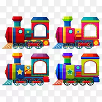 铁路运输客车机车玩具列车