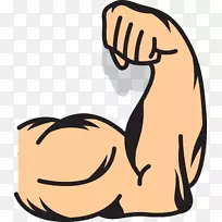 肌肉手臂剪贴术-强壮的手臂