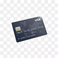 信用卡支付卡-黑色信用卡