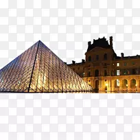 卢浮宫埃菲尔铁塔卢浮宫金字塔博物馆旅游-法国卢浮宫