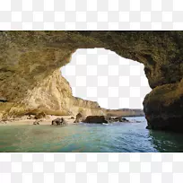岩壁标本摄影-伯内特，吉尔海滩洞穴