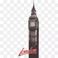 大本钟伦敦地标-大本钟