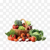 有机食品素食菜生食蔬菜水果蔬菜透明水果蔬菜