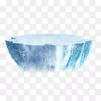 水冰山RGB颜色模型-冰山
