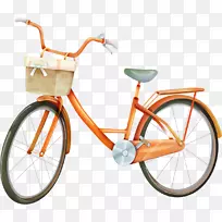 自行车卡通-卡通自行车