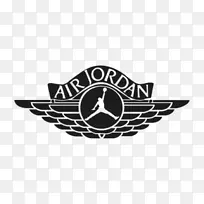 Jumpman Air Jordan标志鞋-乔丹4剪贴画