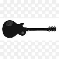 吉布森莱斯保罗工作室吉布森莱斯保罗定制电吉他七弦吉他一张吉他的图片