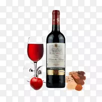 红葡萄酒波尔多白葡萄酒甜点葡萄酒混合葡萄酒-波尔多，法国