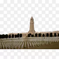 巴黎凡尔登纪念馆-法国凡尔登纪念公墓景观