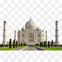 泰姬陵阿格拉堡Mehtab Bagh墓itimu0101 d-ud-Daulah Moti masjid-Taj Mahal，印度三楼