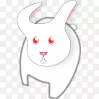 兔剪贴画-形象兔