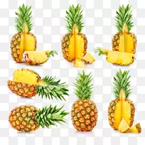 果汁菠萝热带水果菠萝水果
