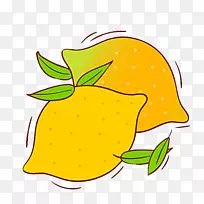 水果插图-新鲜柠檬