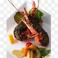 海鲜龙虾欧洲料理美食龙虾