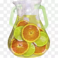 柠檬水柠檬酸橙饮料一瓶柠檬水