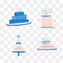 婚礼蛋糕店-可爱的婚礼蛋糕