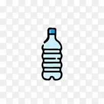 矿泉水瓶.蓝色水瓶