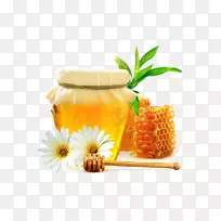 蜜蜂花蜜-蜜蜂蜜罐