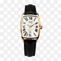 米多自动手表钟表奢侈品-米多ms。黑表