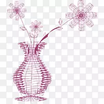 花瓶-创意花瓶图案