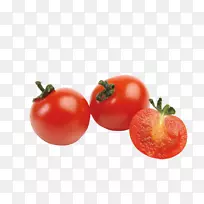 樱桃番茄李子番茄素食料理-番茄