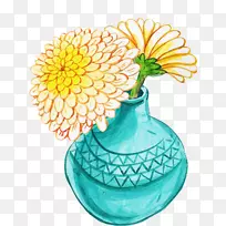 花瓶-雏菊花瓶