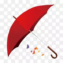 雨伞.xchng剪贴画-红色雨伞