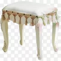 桌椅家具剪贴画-白色椅子