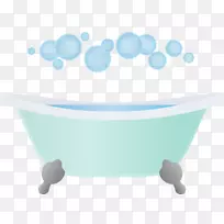 浴缸泡泡浴室卡通浴缸