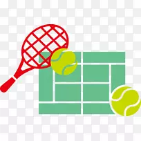 网球中心图标-打网球