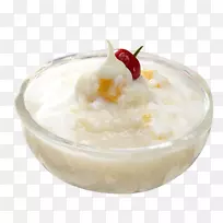 冰淇淋九娘酸奶米酒牛奶酸奶发酵的糯性甜点