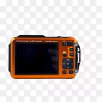 奥林巴斯手写笔500相机数码数据.橙色数码相机