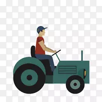 拖拉机-拖拉机工人