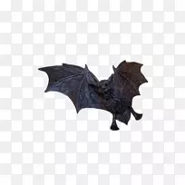 蝙蝠飞行吸血鬼-万圣节蝙蝠形象