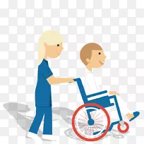 病人护理轮椅载体轮椅