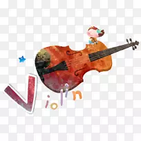 小提琴乐器-创造性小提琴