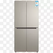 冰箱门家用电器智能精巧四门冰箱