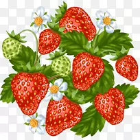 草莓汁-卡通草莓