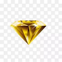 黄色钻石纸-钻石