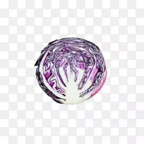 红色卷心菜紫色蔬菜食品紫色卷心菜