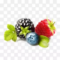 蓝莓果覆盆子草莓蓝莓
