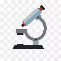 显微镜图标动画显微镜材料