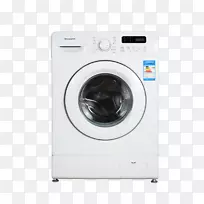 洗衣机家电海尔天宇智能洗衣机创意