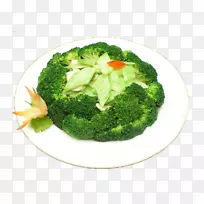 青花椰菜食品蔬菜绿花椰菜