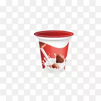 牛奶酸奶杯载体-一盒酸奶